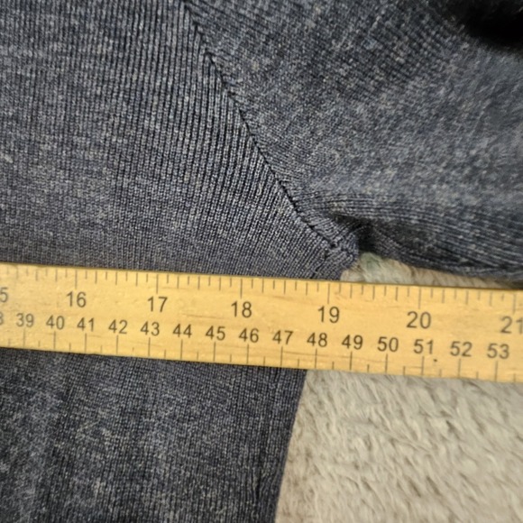 Orvis Blue Women's Merino Wool Cardigan Sweater - Picture 13 of 14